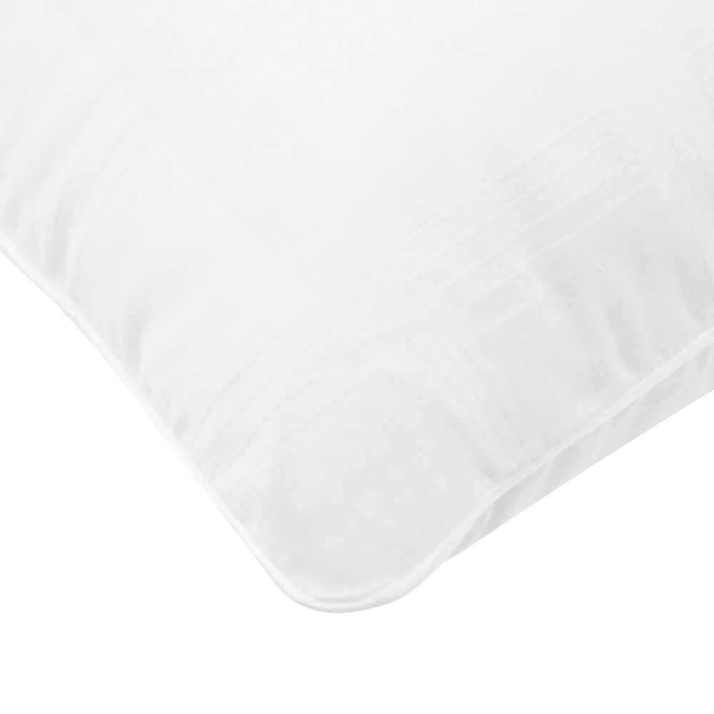 Luxury Designer Collection Microfibre Pillow with a Firm Profile for Optimal Comfort