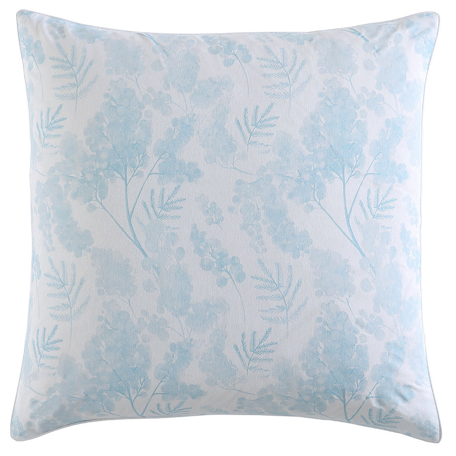 Kooka Brand White European-Sized Decorative Pillowcase