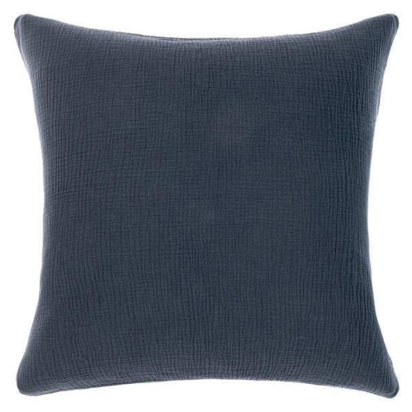 Exquisite Elysian Ink European Pillowcase Crafted from Fine Cotton Voile