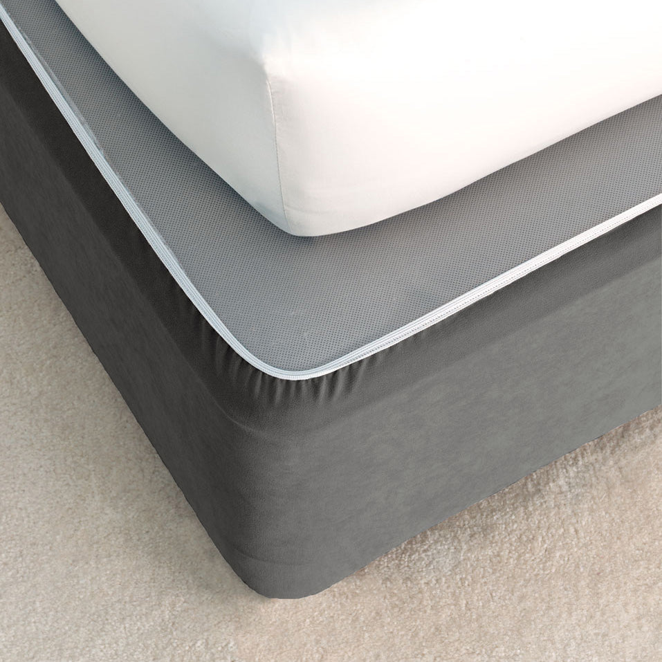 Linen House Castlerock Bedwrap Valance for Queen - Sized Bed