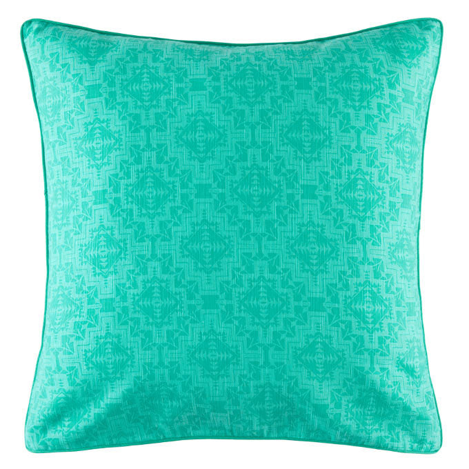 KAS Selena Multi-Colored European-Style Pillowcase with Dazzling Aztec Design