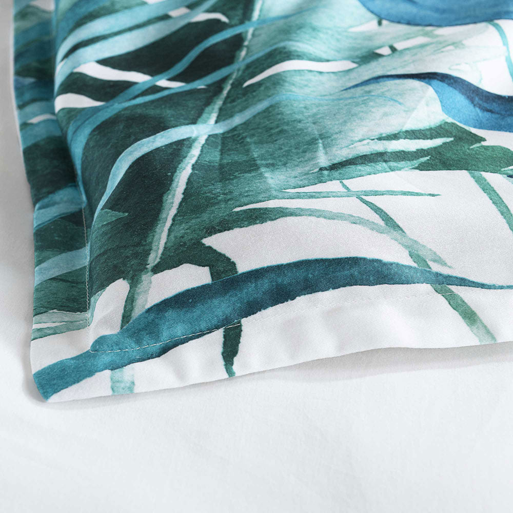 Double Bed Bianca Daintree Calming White Quilt Cover Set