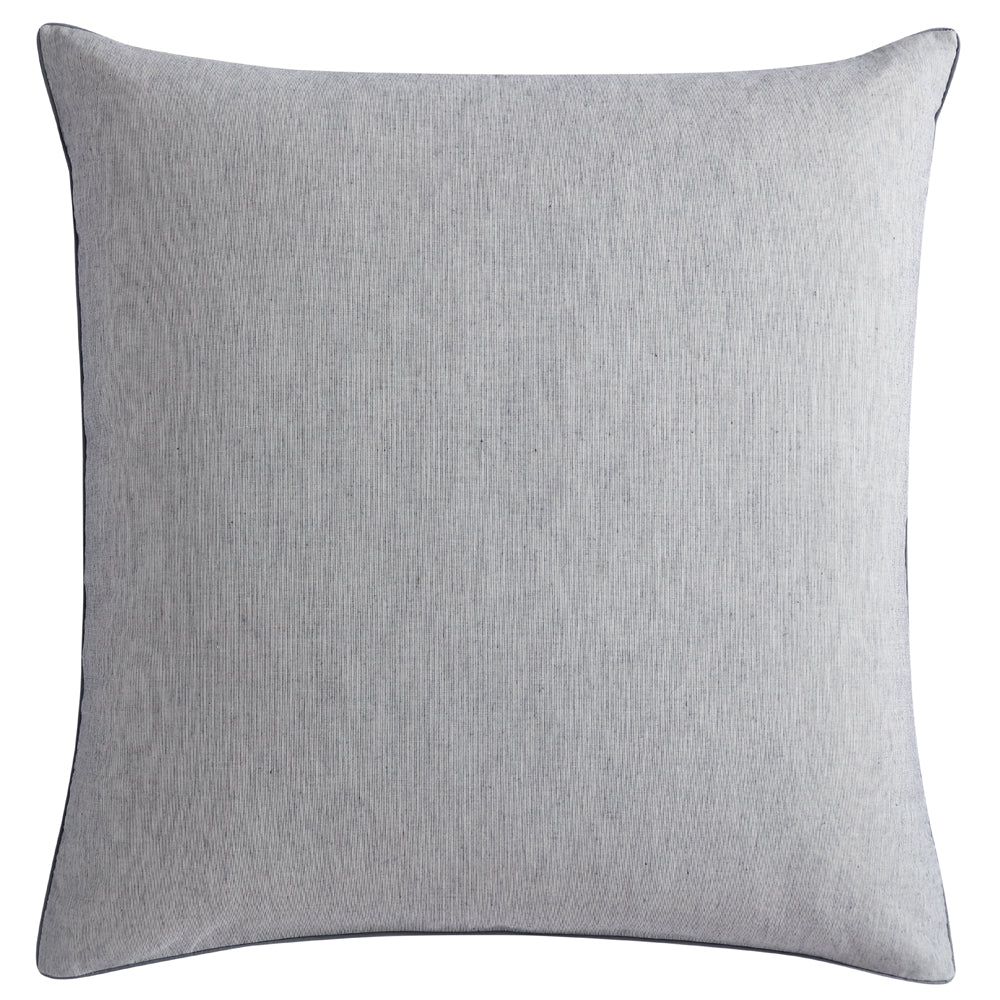 Logan and Mason's Balmoral Ash European Pillowcase with Piped Edge
