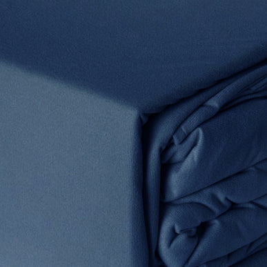 King Size Ramesses Micro Flannel Denim Sheet Set for Cozy Nights