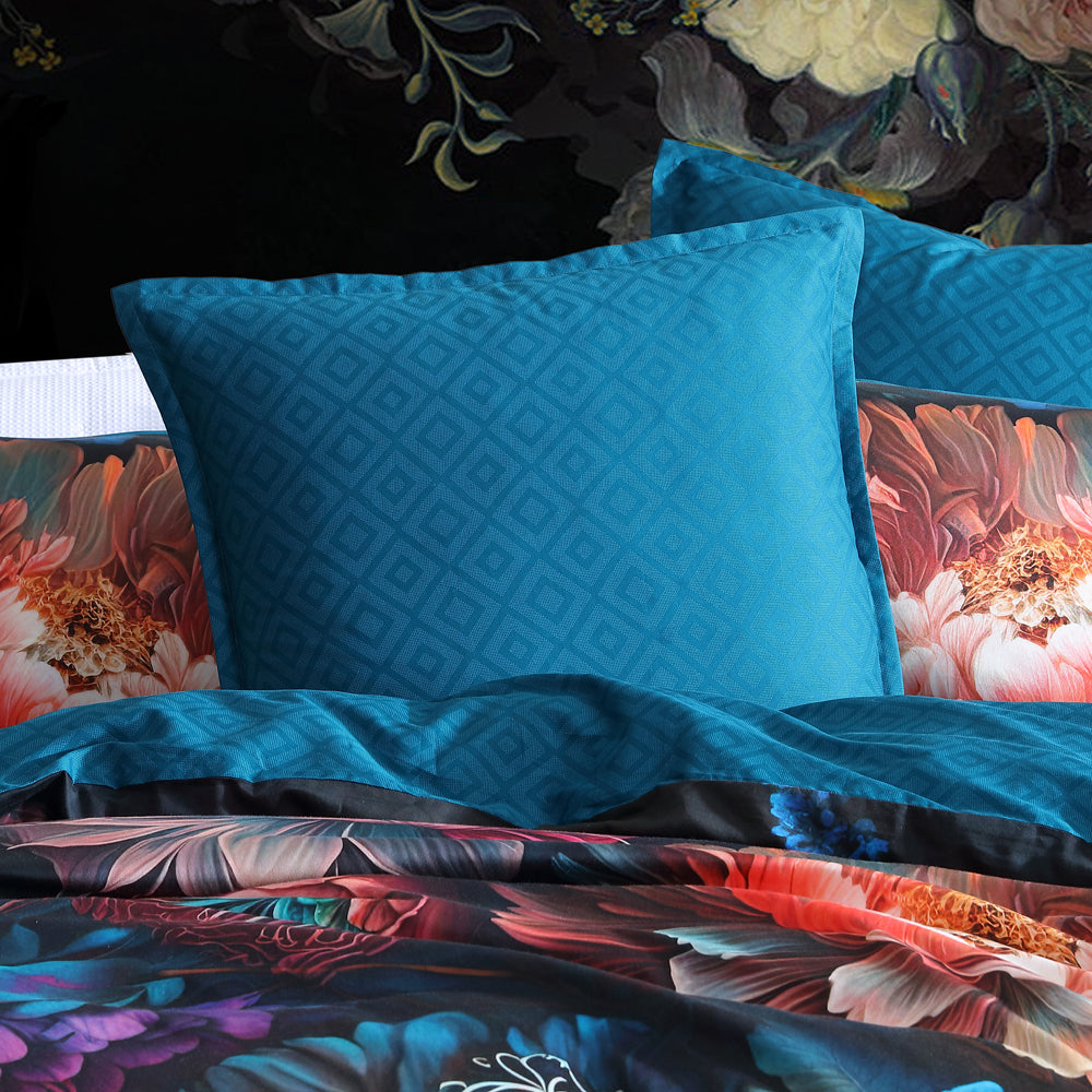 Logan and Mason Super King Botany Bloom Elegant Quilt Cover Set