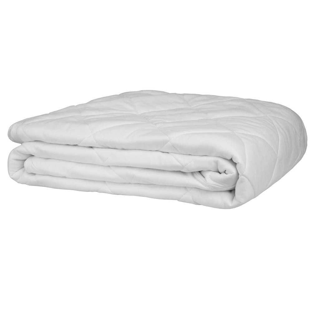 Single Bed Premium Bamboo Mattress Protector with Anti - Bacterial Qualities